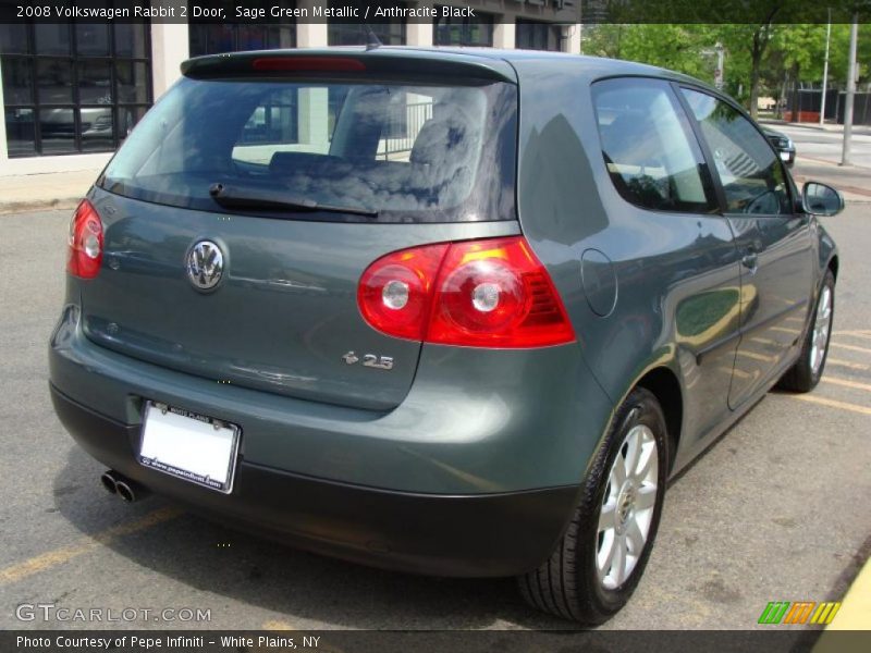 Sage Green Metallic / Anthracite Black 2008 Volkswagen Rabbit 2 Door