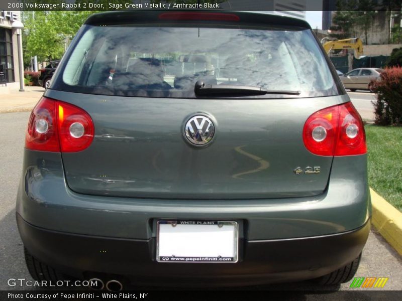 Sage Green Metallic / Anthracite Black 2008 Volkswagen Rabbit 2 Door