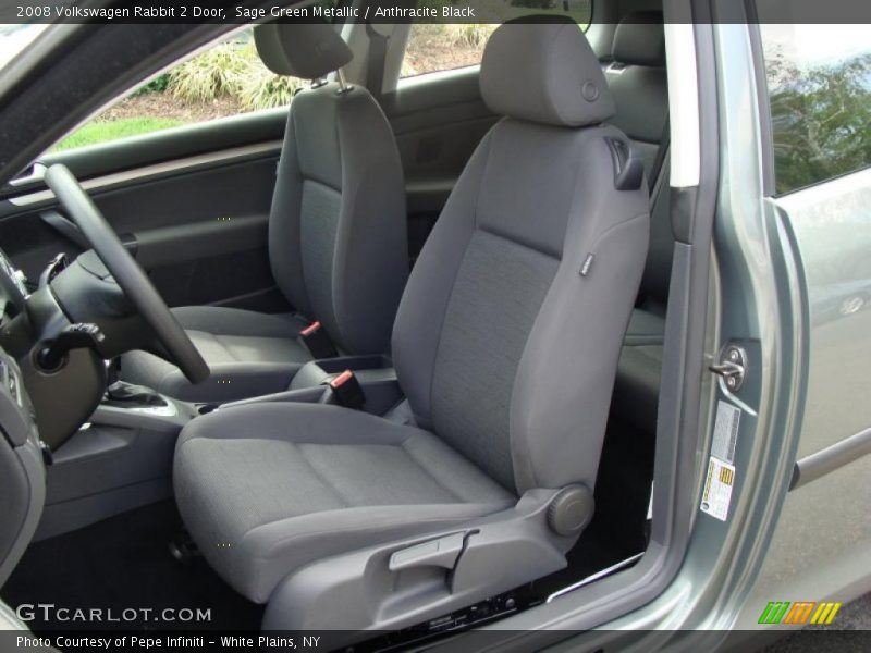 Sage Green Metallic / Anthracite Black 2008 Volkswagen Rabbit 2 Door