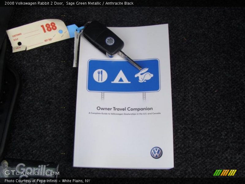 Sage Green Metallic / Anthracite Black 2008 Volkswagen Rabbit 2 Door