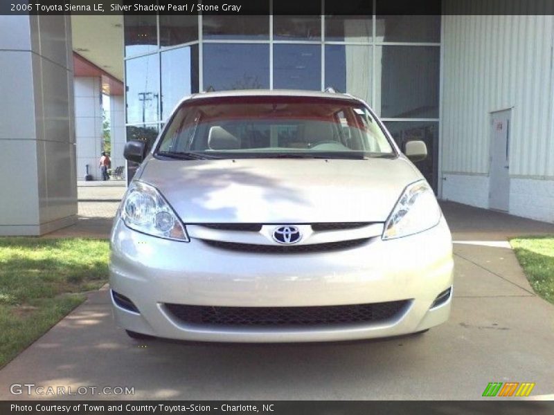 Silver Shadow Pearl / Stone Gray 2006 Toyota Sienna LE