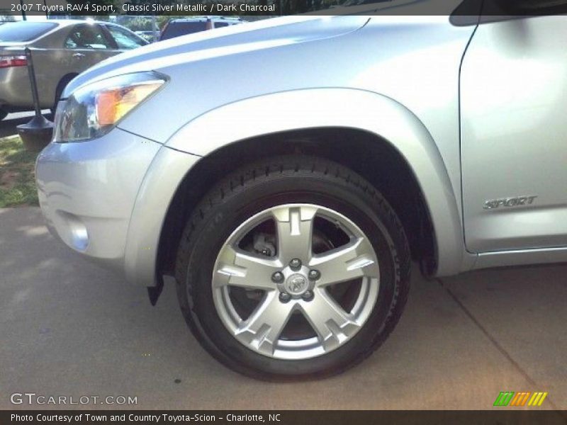 Classic Silver Metallic / Dark Charcoal 2007 Toyota RAV4 Sport