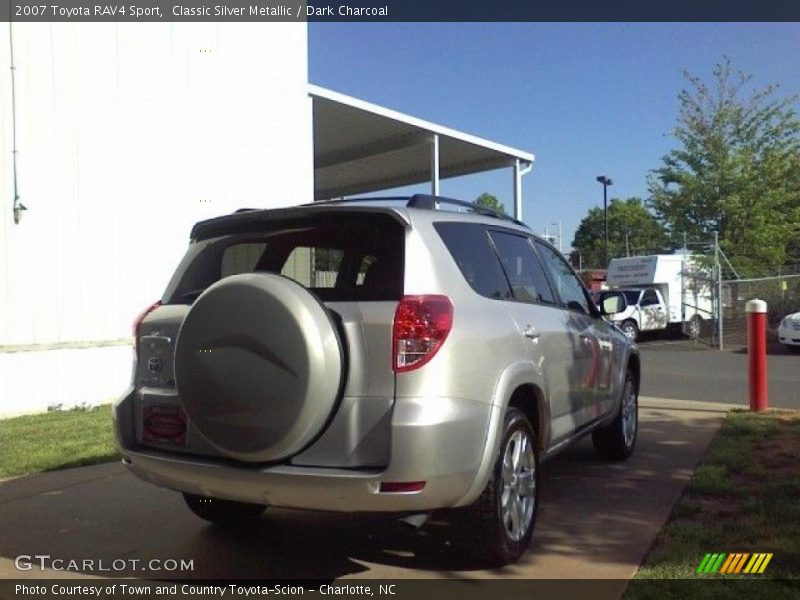 Classic Silver Metallic / Dark Charcoal 2007 Toyota RAV4 Sport