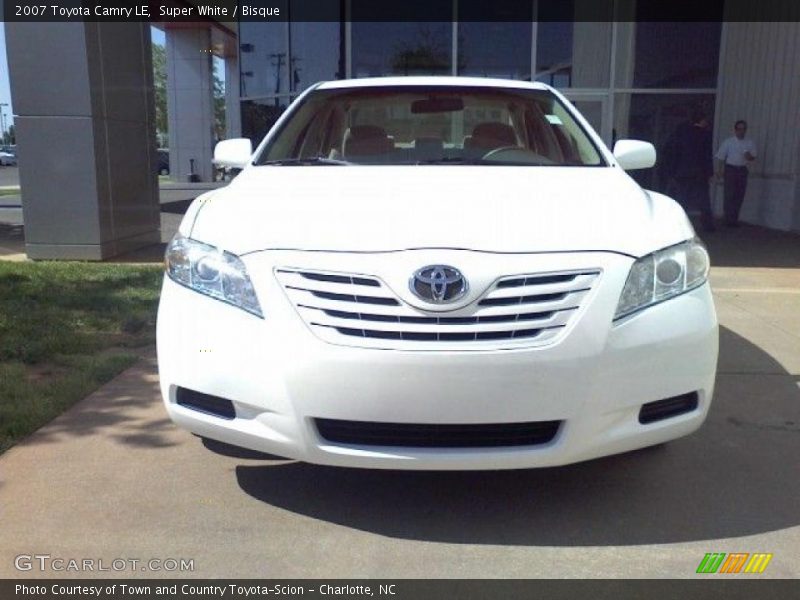 Super White / Bisque 2007 Toyota Camry LE