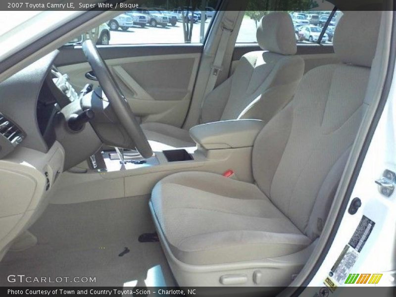 Super White / Bisque 2007 Toyota Camry LE