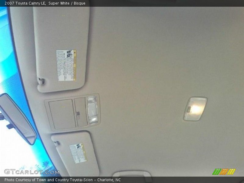 Super White / Bisque 2007 Toyota Camry LE