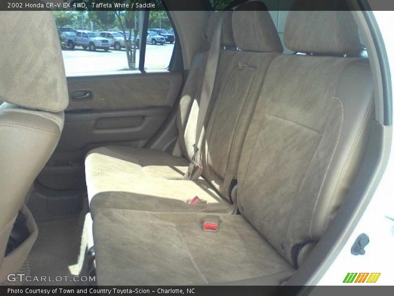 Taffeta White / Saddle 2002 Honda CR-V EX 4WD