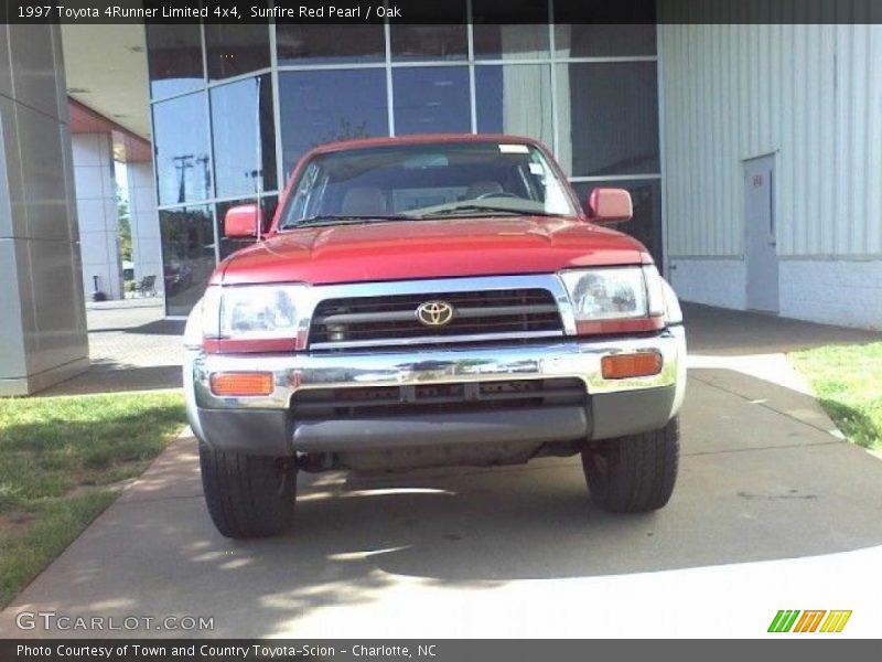 Sunfire Red Pearl / Oak 1997 Toyota 4Runner Limited 4x4