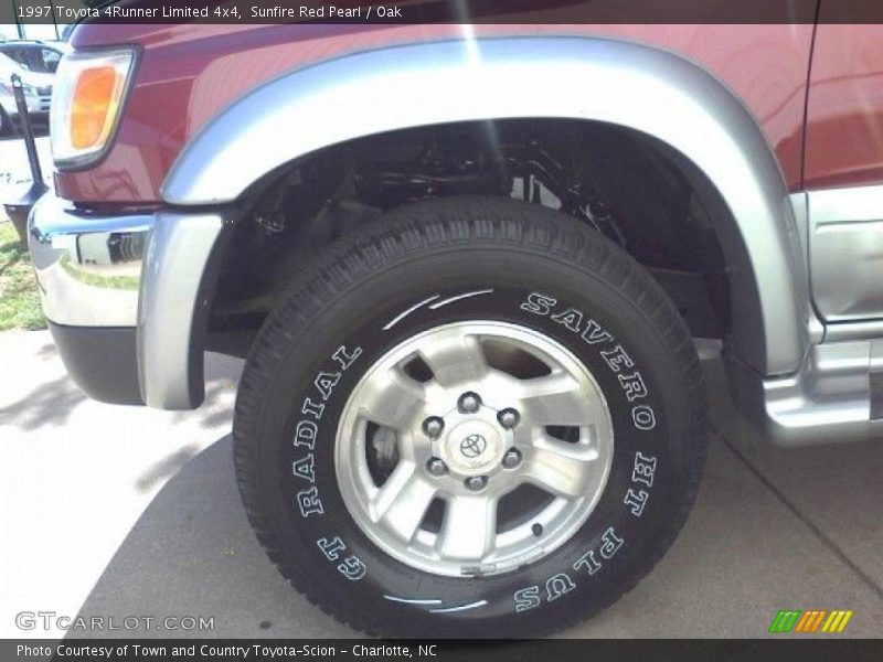 Sunfire Red Pearl / Oak 1997 Toyota 4Runner Limited 4x4