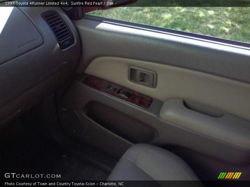 Sunfire Red Pearl / Oak 1997 Toyota 4Runner Limited 4x4
