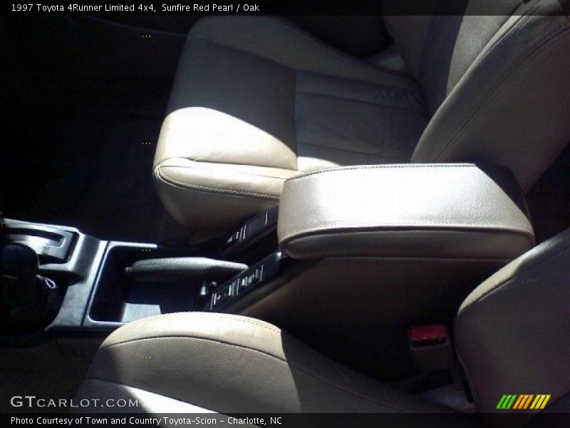 Sunfire Red Pearl / Oak 1997 Toyota 4Runner Limited 4x4