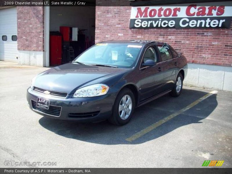 Slate Metallic / Gray 2009 Chevrolet Impala LT