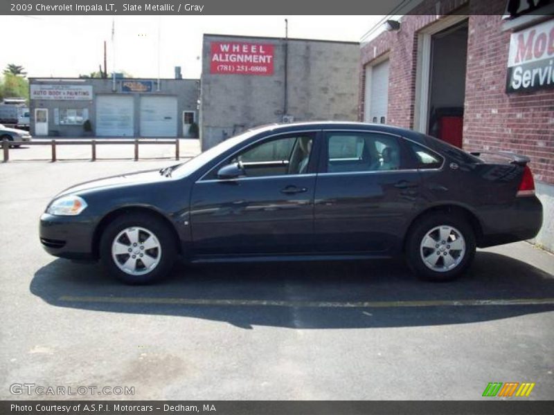 Slate Metallic / Gray 2009 Chevrolet Impala LT