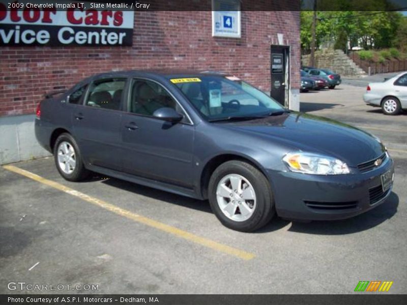 Slate Metallic / Gray 2009 Chevrolet Impala LT