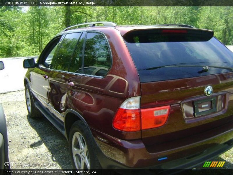 Mohogany Brown Metallic / Beige 2001 BMW X5 3.0i