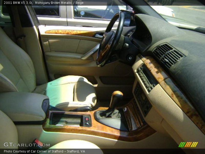 Mohogany Brown Metallic / Beige 2001 BMW X5 3.0i