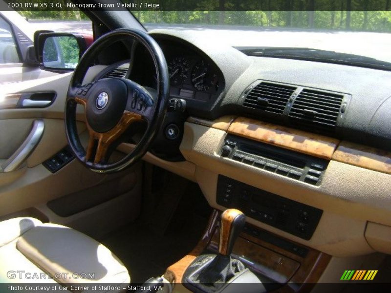 Mohogany Brown Metallic / Beige 2001 BMW X5 3.0i