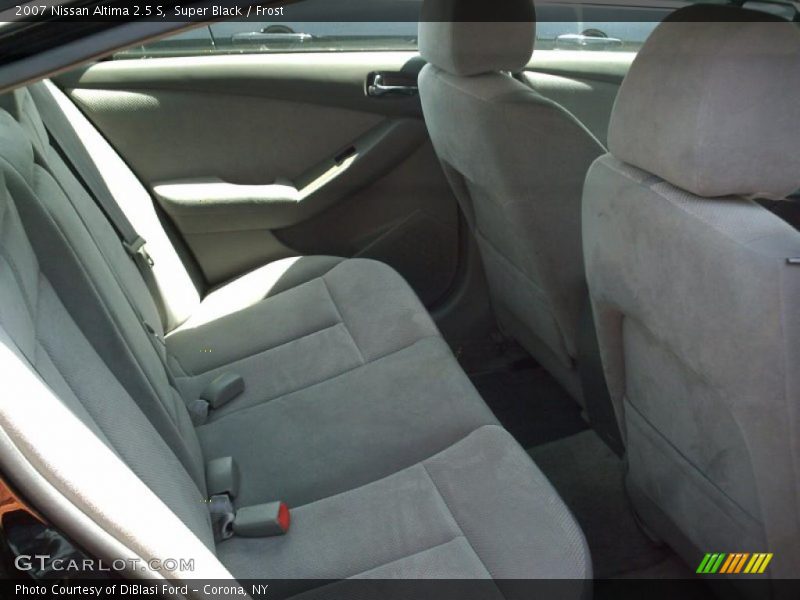 Super Black / Frost 2007 Nissan Altima 2.5 S
