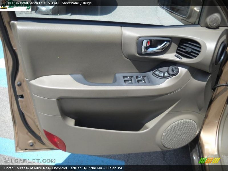 Sandstone / Beige 2003 Hyundai Santa Fe GLS 4WD