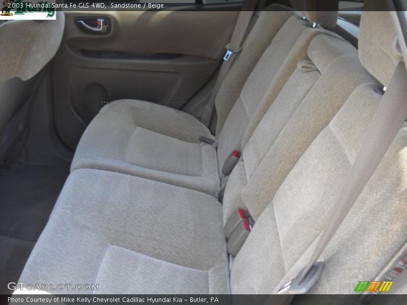 Sandstone / Beige 2003 Hyundai Santa Fe GLS 4WD