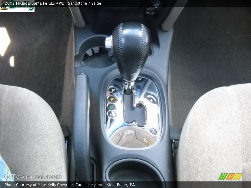 Sandstone / Beige 2003 Hyundai Santa Fe GLS 4WD