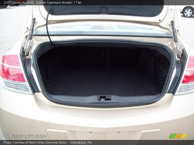 Golden Cashmere Metallic / Tan 2007 Saturn Aura XE