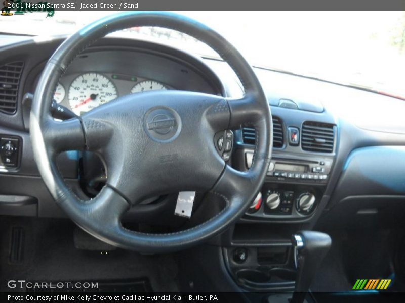 Jaded Green / Sand 2001 Nissan Sentra SE