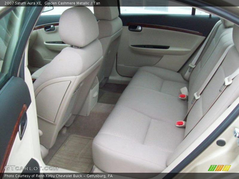 Golden Cashmere Metallic / Tan 2007 Saturn Aura XE