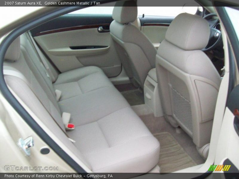 Golden Cashmere Metallic / Tan 2007 Saturn Aura XE