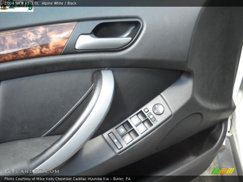 Alpine White / Black 2004 BMW X5 3.0i
