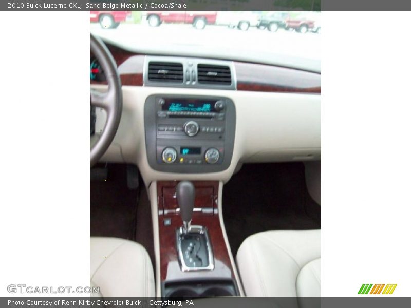 Sand Beige Metallic / Cocoa/Shale 2010 Buick Lucerne CXL