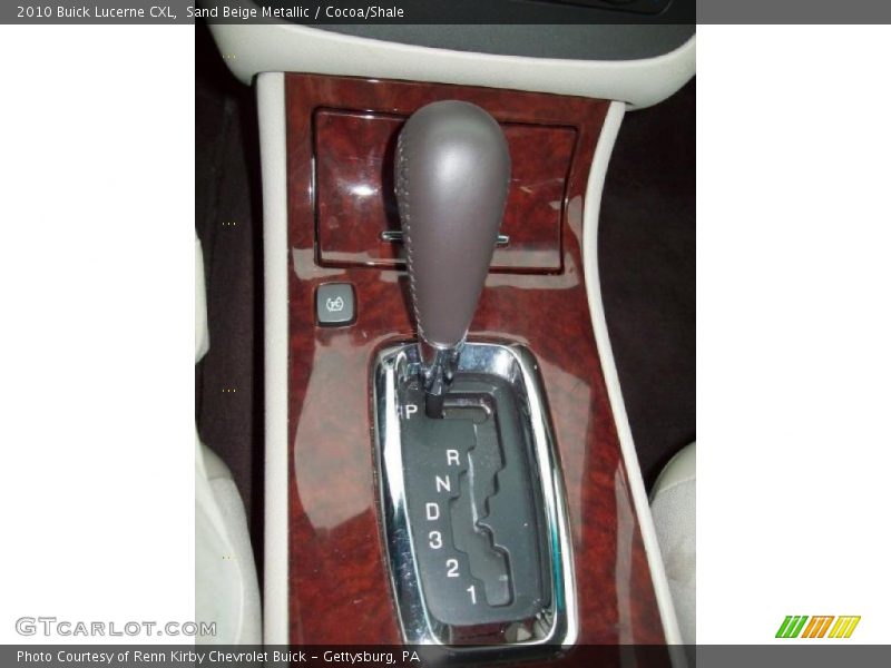 Sand Beige Metallic / Cocoa/Shale 2010 Buick Lucerne CXL