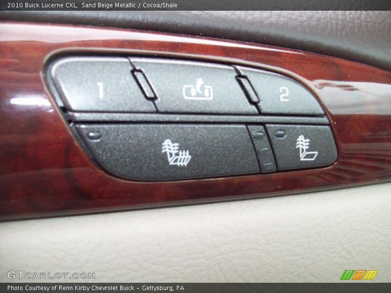 Sand Beige Metallic / Cocoa/Shale 2010 Buick Lucerne CXL