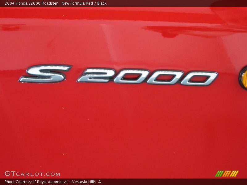New Formula Red / Black 2004 Honda S2000 Roadster