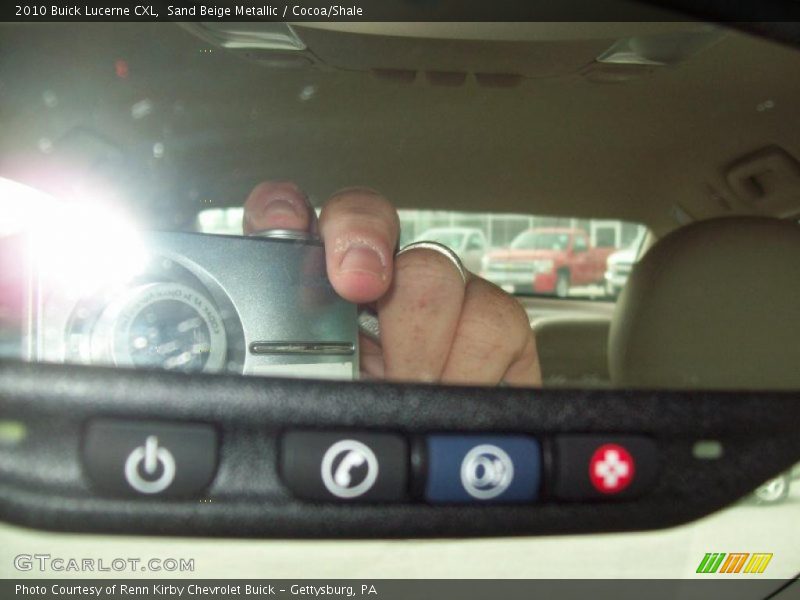 Sand Beige Metallic / Cocoa/Shale 2010 Buick Lucerne CXL