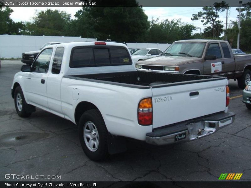 Super White / Oak 2003 Toyota Tacoma Xtracab