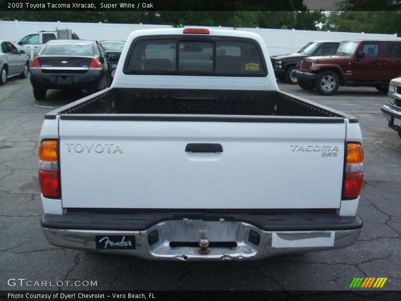 Super White / Oak 2003 Toyota Tacoma Xtracab