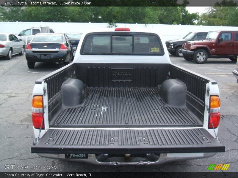 Super White / Oak 2003 Toyota Tacoma Xtracab