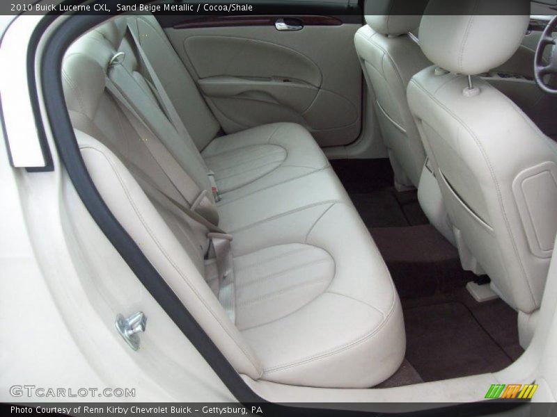 Sand Beige Metallic / Cocoa/Shale 2010 Buick Lucerne CXL