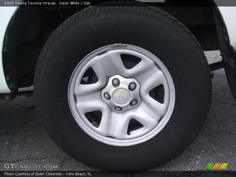 Super White / Oak 2003 Toyota Tacoma Xtracab