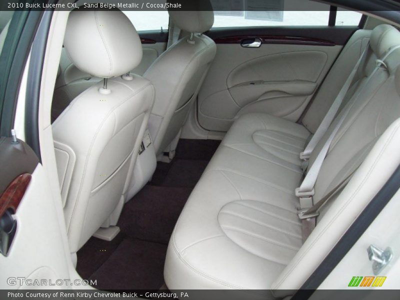 Sand Beige Metallic / Cocoa/Shale 2010 Buick Lucerne CXL