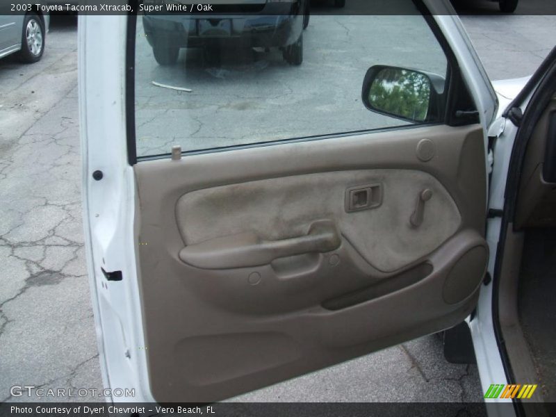 Super White / Oak 2003 Toyota Tacoma Xtracab