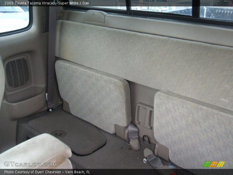 Super White / Oak 2003 Toyota Tacoma Xtracab