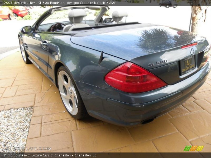 designo Graphite Metallic / Ash 2003 Mercedes-Benz SL 500 Roadster