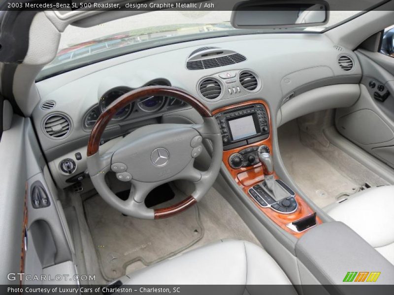 designo Graphite Metallic / Ash 2003 Mercedes-Benz SL 500 Roadster