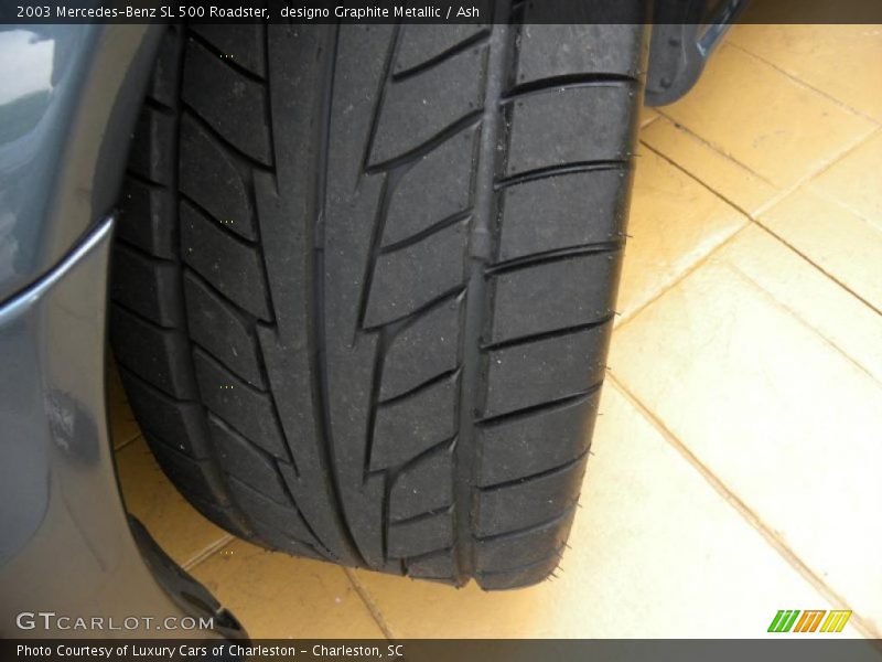 designo Graphite Metallic / Ash 2003 Mercedes-Benz SL 500 Roadster