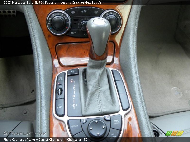 designo Graphite Metallic / Ash 2003 Mercedes-Benz SL 500 Roadster