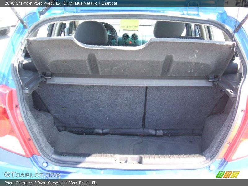 Bright Blue Metallic / Charcoal 2008 Chevrolet Aveo Aveo5 LS