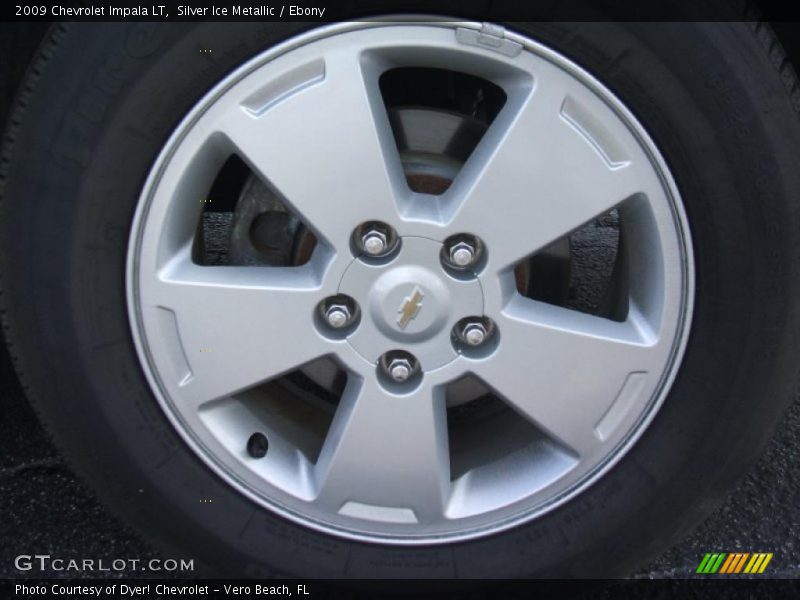 Silver Ice Metallic / Ebony 2009 Chevrolet Impala LT
