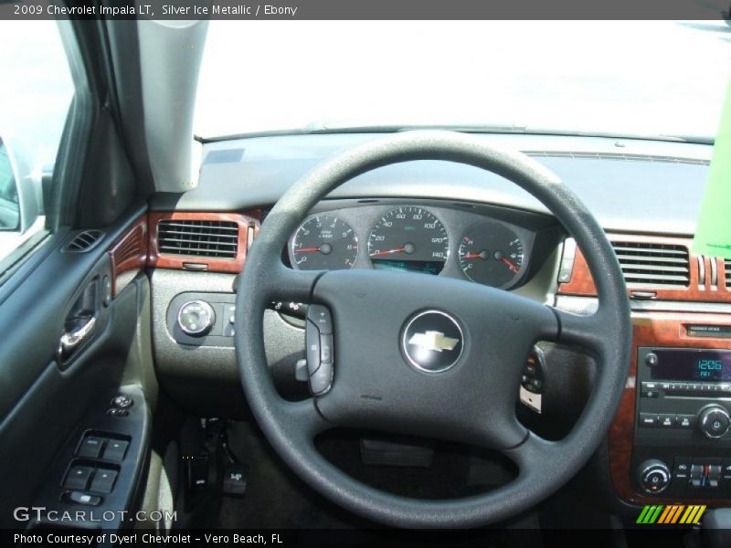 Silver Ice Metallic / Ebony 2009 Chevrolet Impala LT
